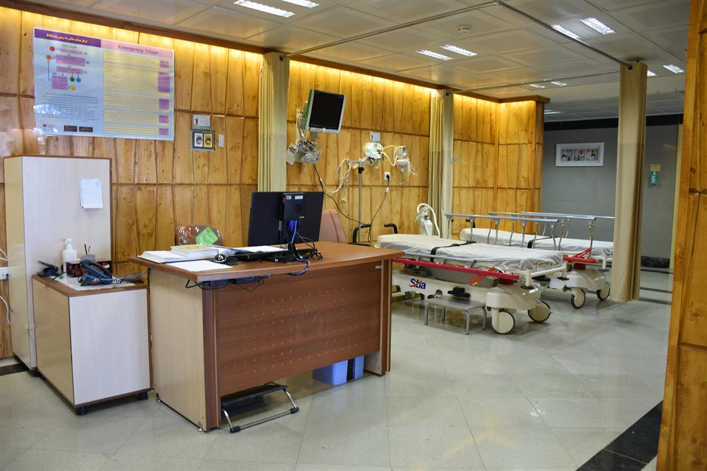 emergency department of razi hospital